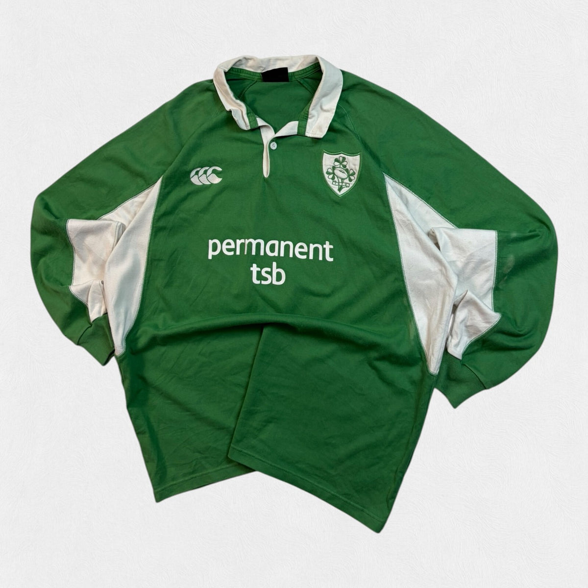 Vintage Ireland 2005/06 Canterbury rugby union shirt (XXL)