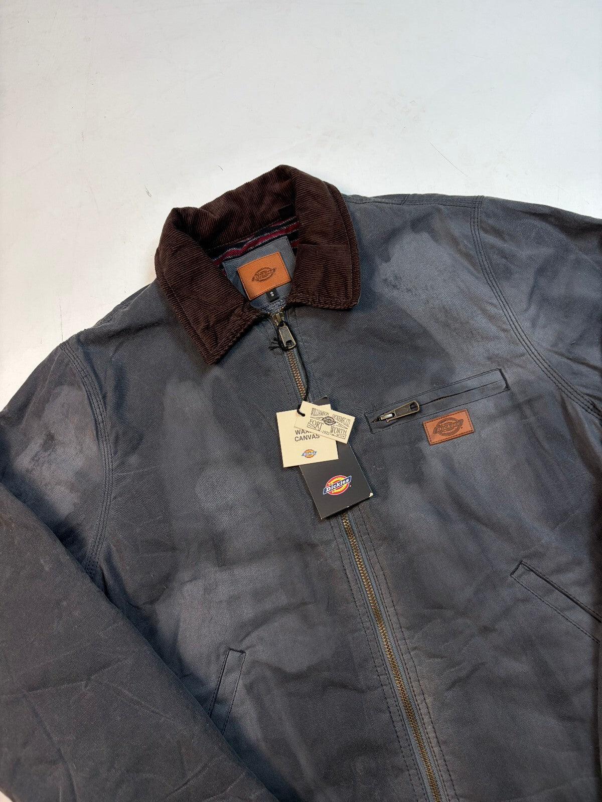 BNWT Dickies collared detroit style work jacket (S)