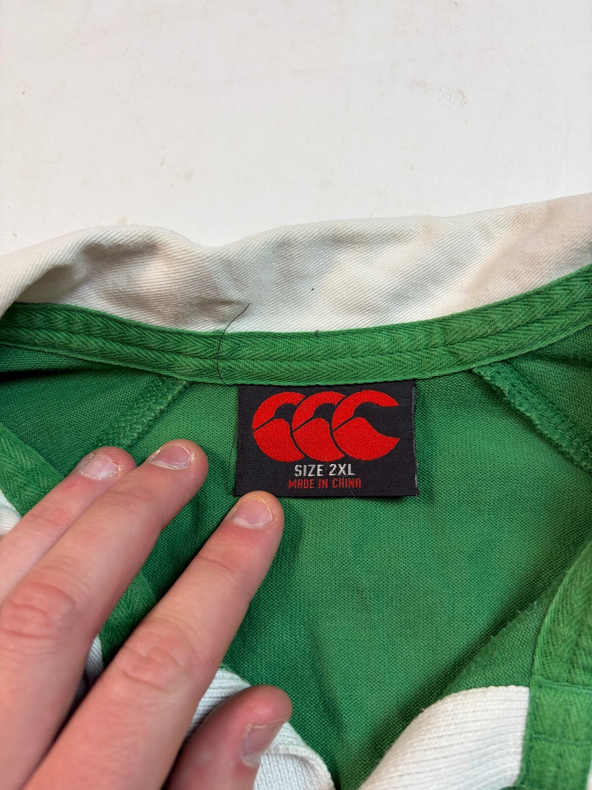Vintage Ireland 2005/06 Canterbury rugby union shirt (XXL)