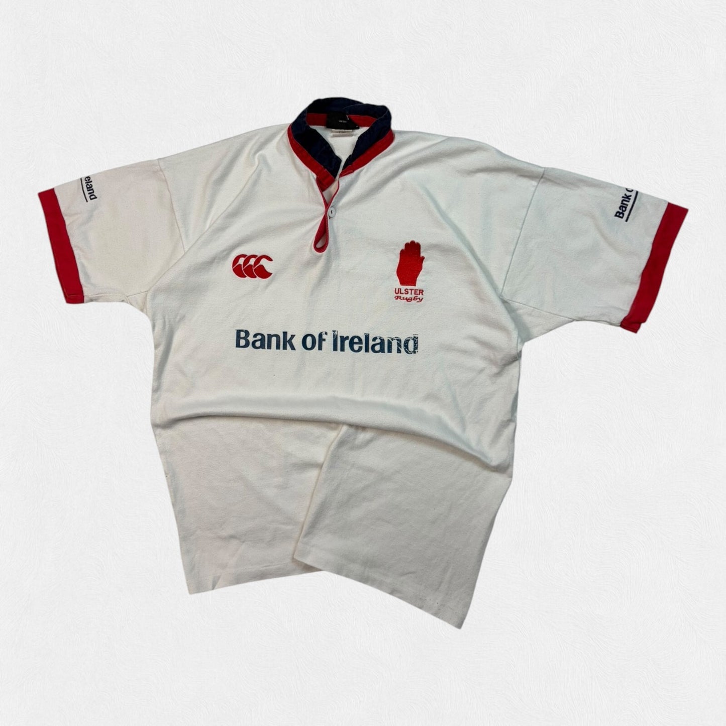 Vintage Ulster 2002/03 Canterbury home rugby shirt (M)