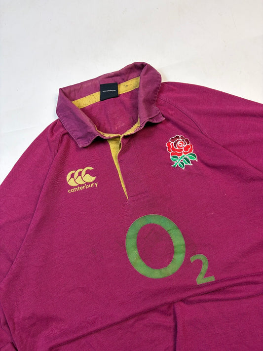 Vintage England 2012/13 Canterbury away rugby shirt (XL)