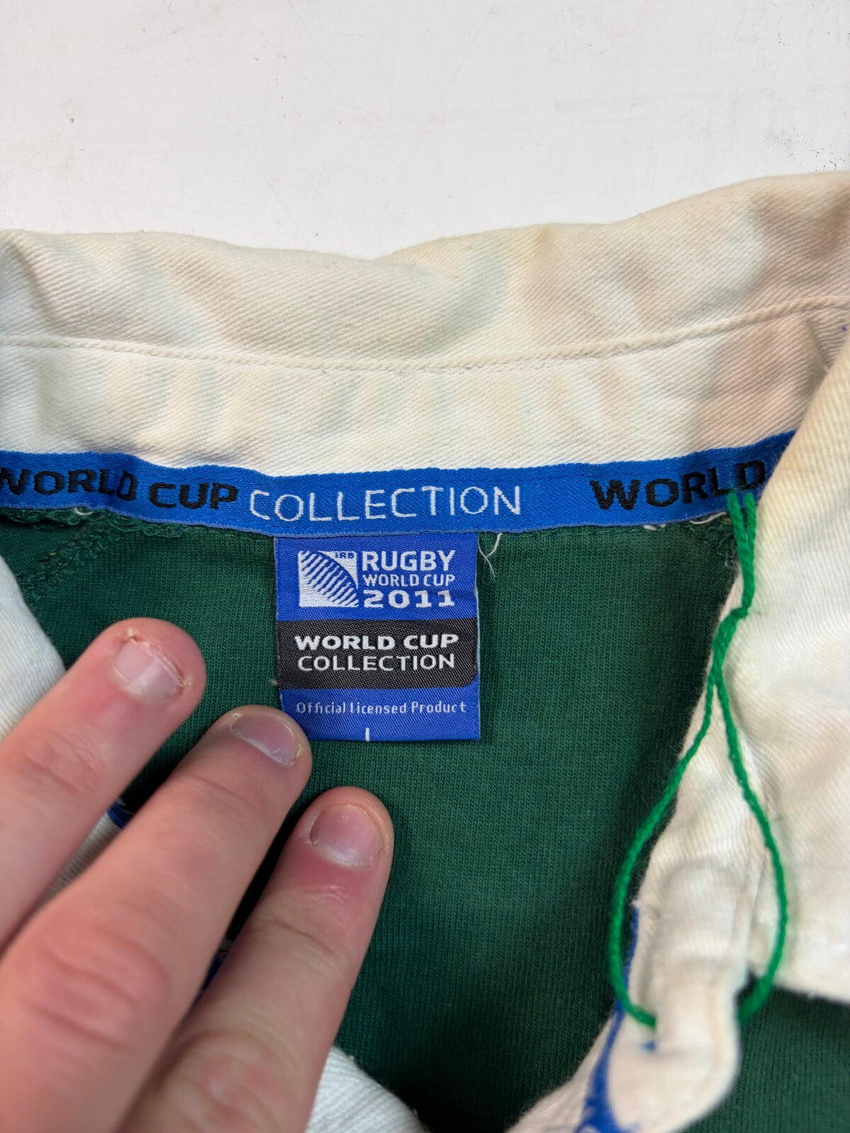 South Africa 2011 world cup supporters rugby shirt (L)