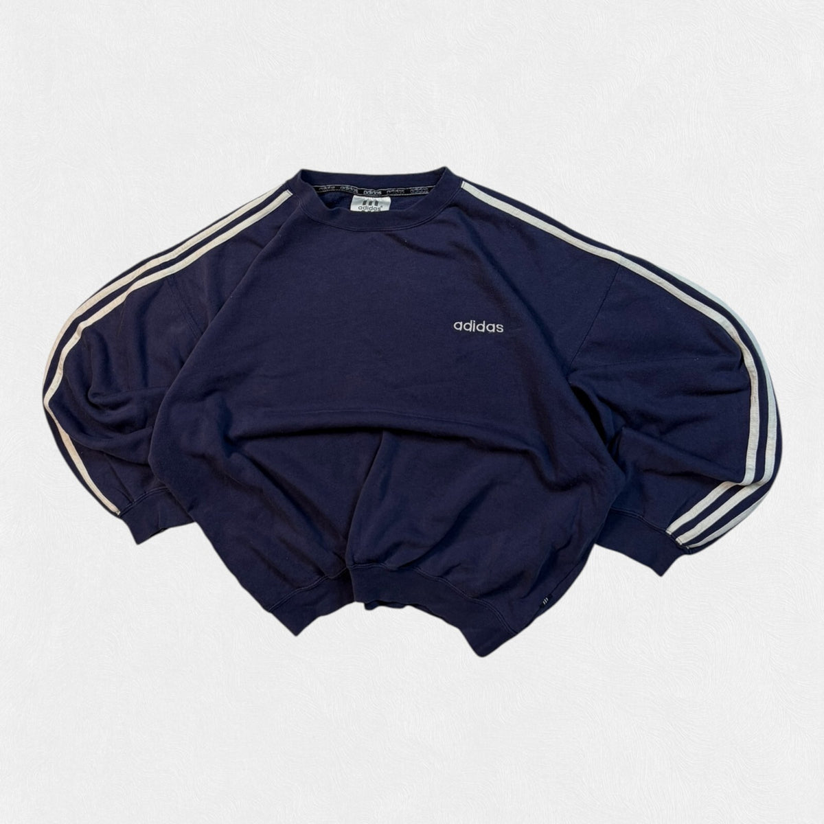 Vintage 90s adidas originals side stripe sweatshirt (L)
