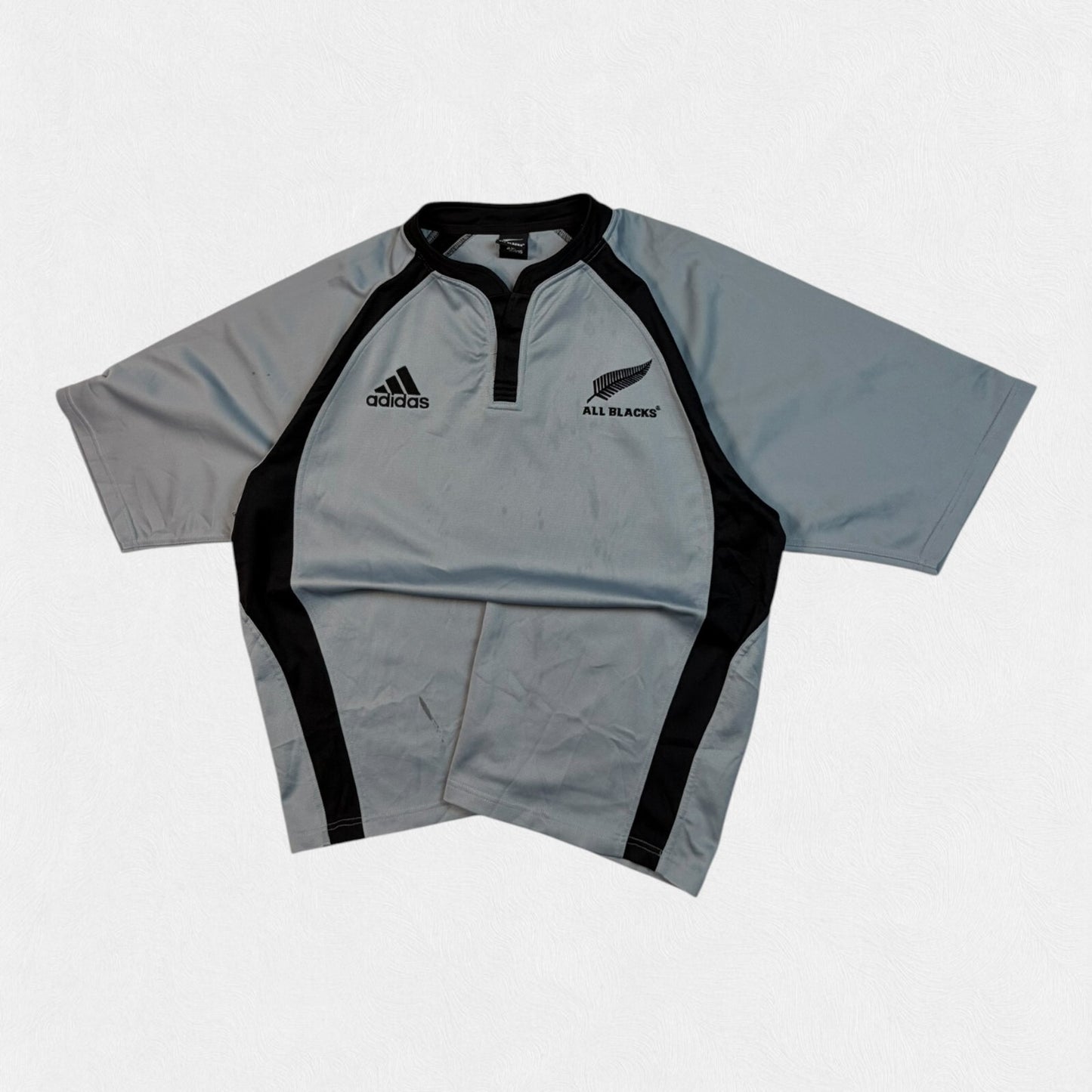 Vintage New Zealand all blacks 2003-05 Adidas away rugby shirt (XL)