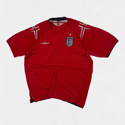 Vintage England 2004-06 Umbro away football shirt (L)
