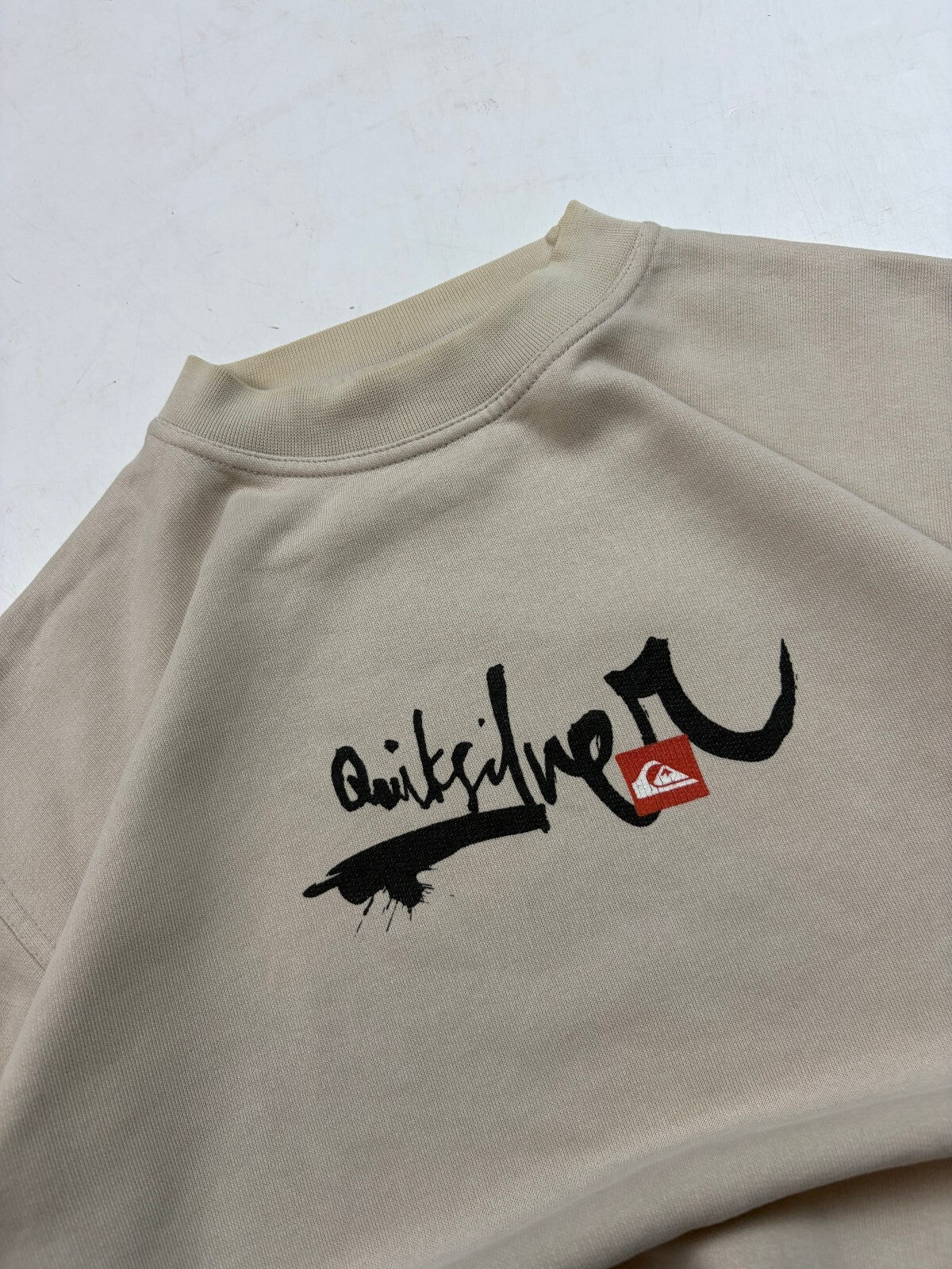 Vintage Y2K Quiksilver spell out sweatshirt (S)