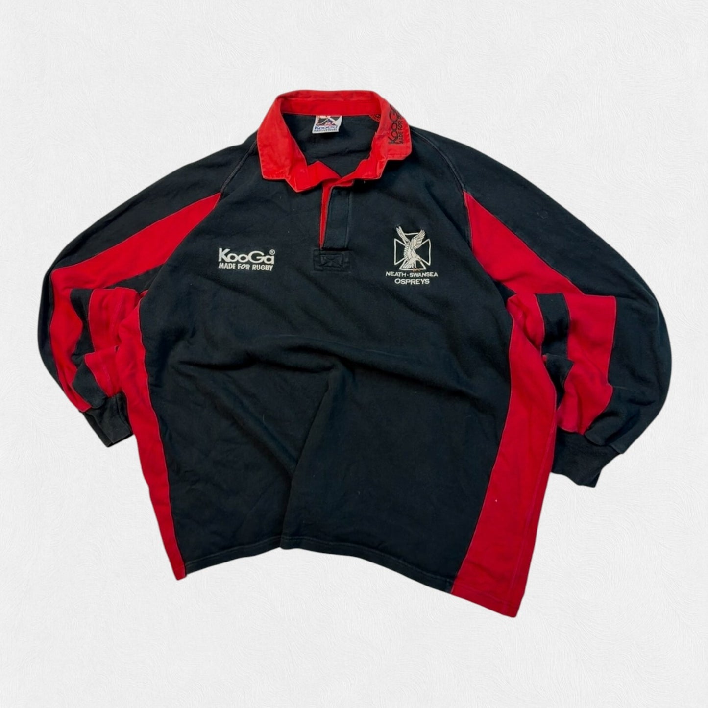 Vintage 2000s Ospreys Kooga training rugby shirt (XXL)