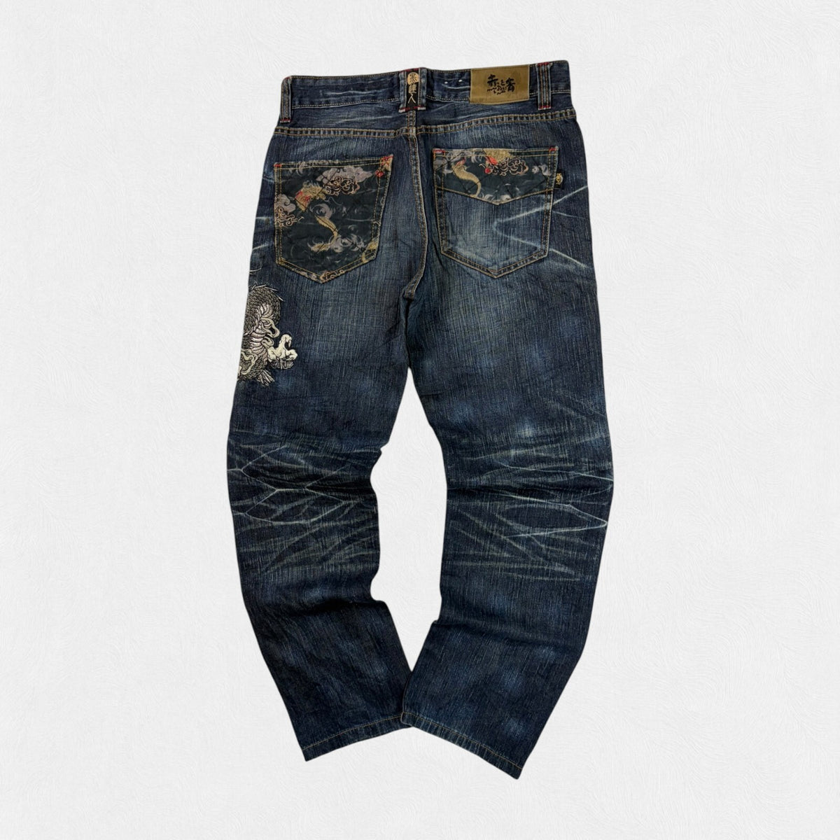 Vintage Y2K Big Train Japanese hip hop jeans (W32)