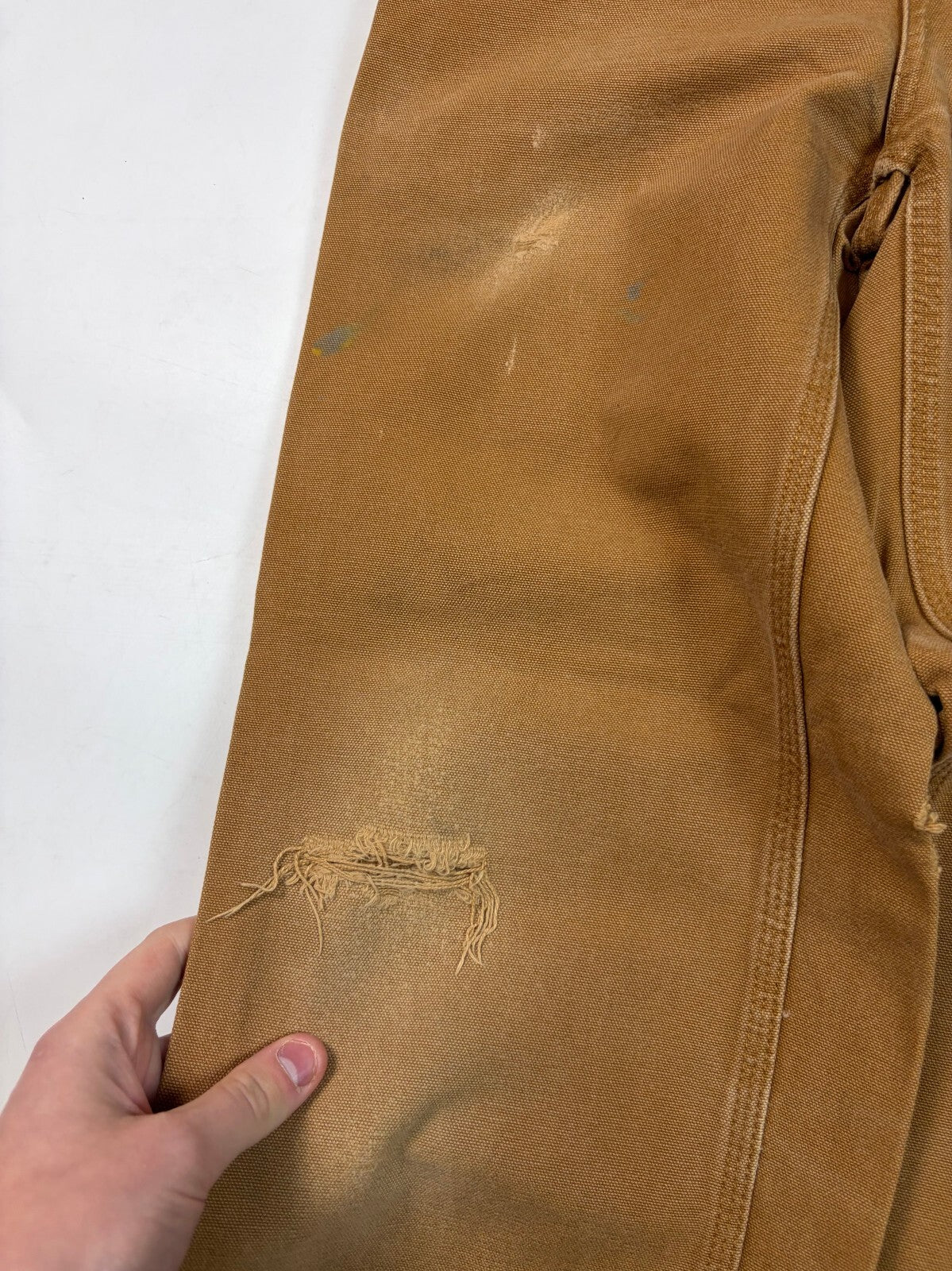 Vintage Women's Carhartt baggy carpenter pants (14)