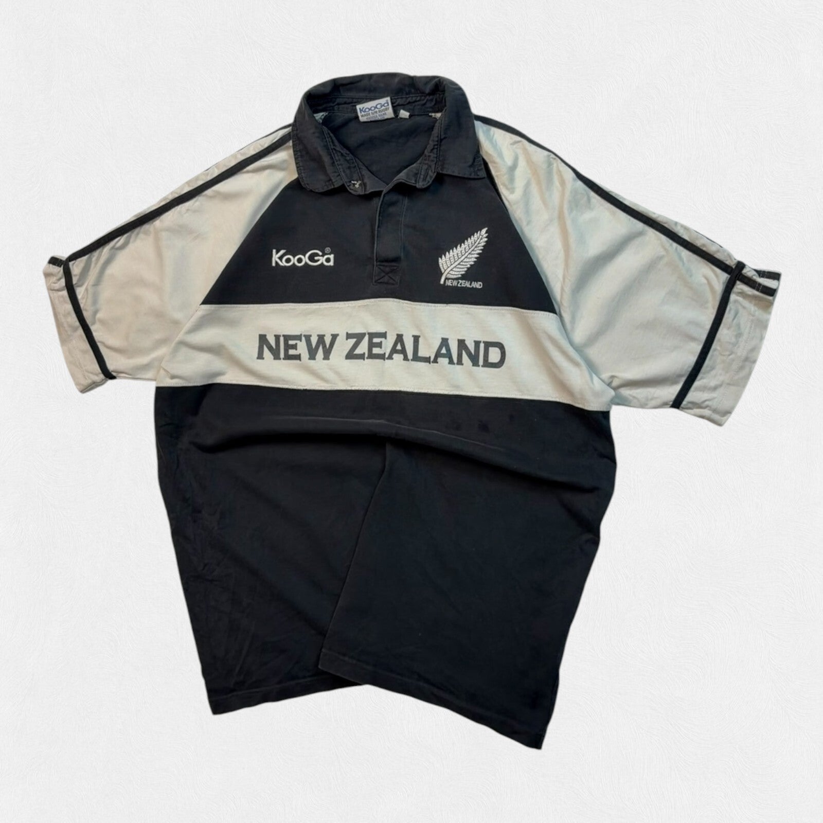 Vintage 2000s New Zealand Kooga supporters rugby shirt (XL)