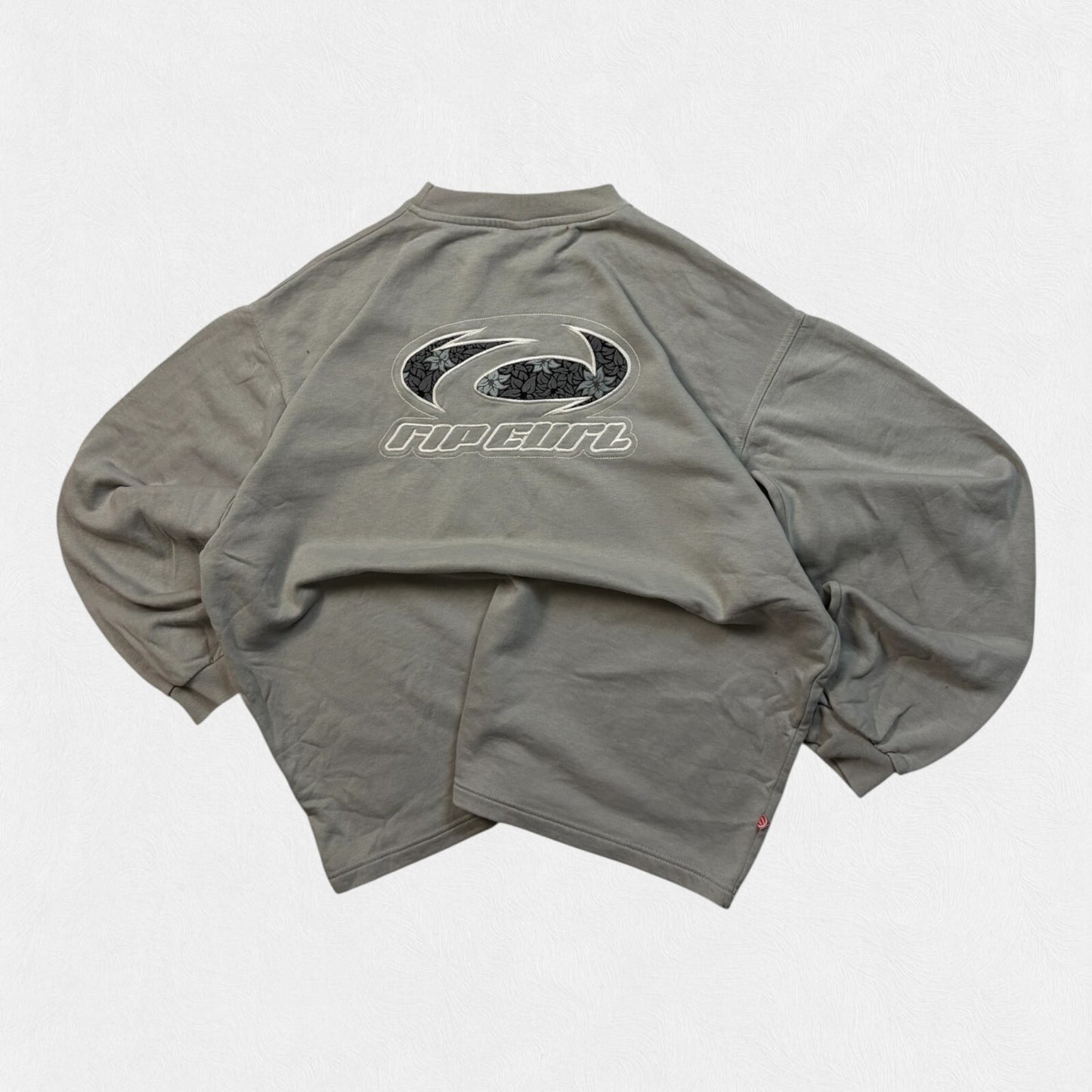 Vintage Y2K Ripcurl spell out surfwear sweatshirt (L)