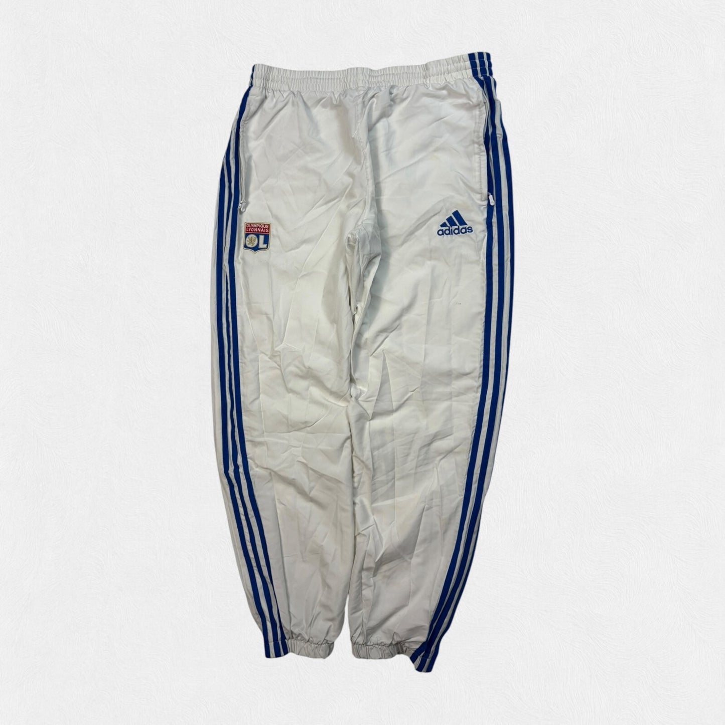 Olympique Lyon 2012/13 Adidas baggy track pants (L)
