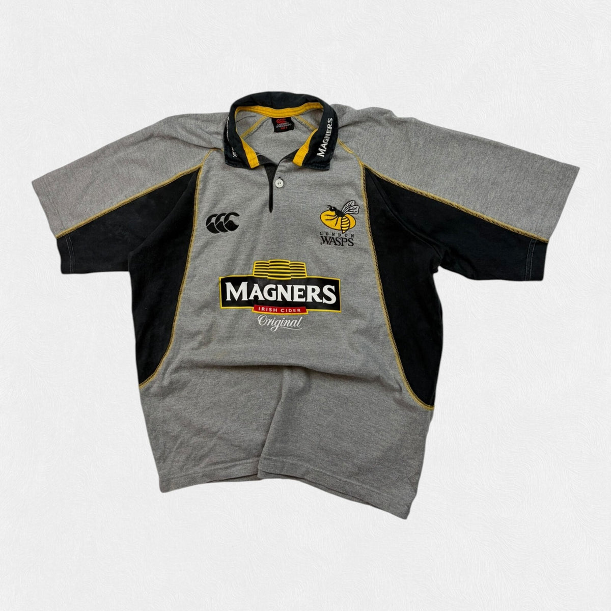 Vintage London Wasps 2005/06 Canterbury away rugby shirt (S)