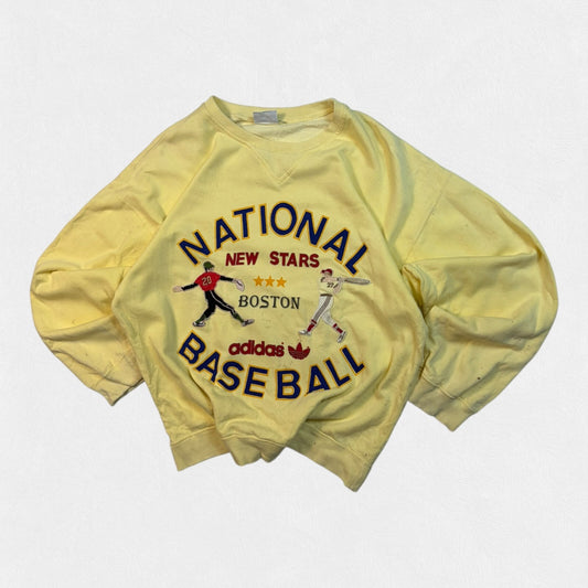 Vintage 90s adidas originals national baseball graphic sweatshirt (M)