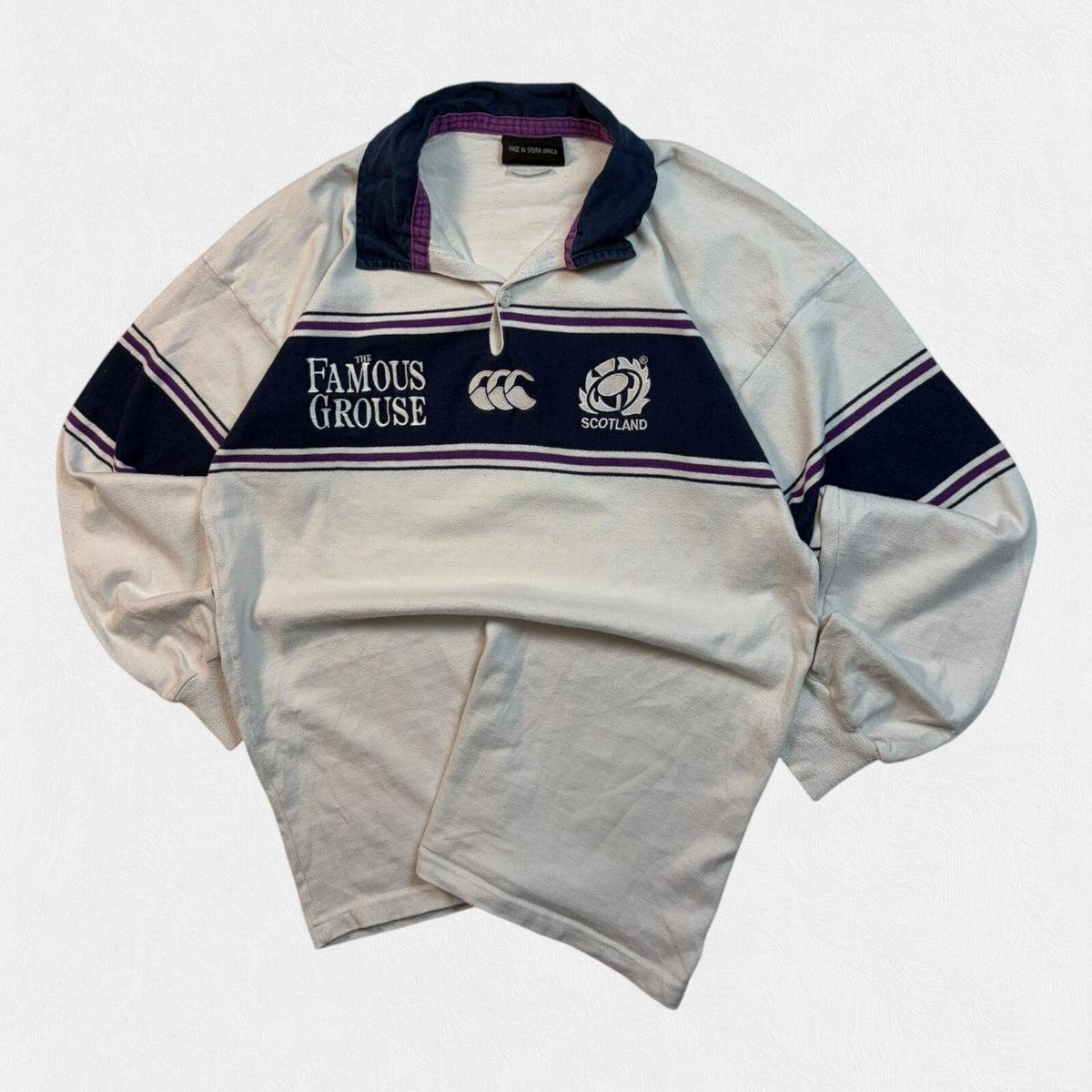 Vintage Scotland 2001/02 Canterbury away rugby union shirt (L)