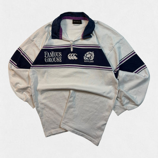 Vintage Scotland 2001/02 Canterbury away rugby union shirt (L)