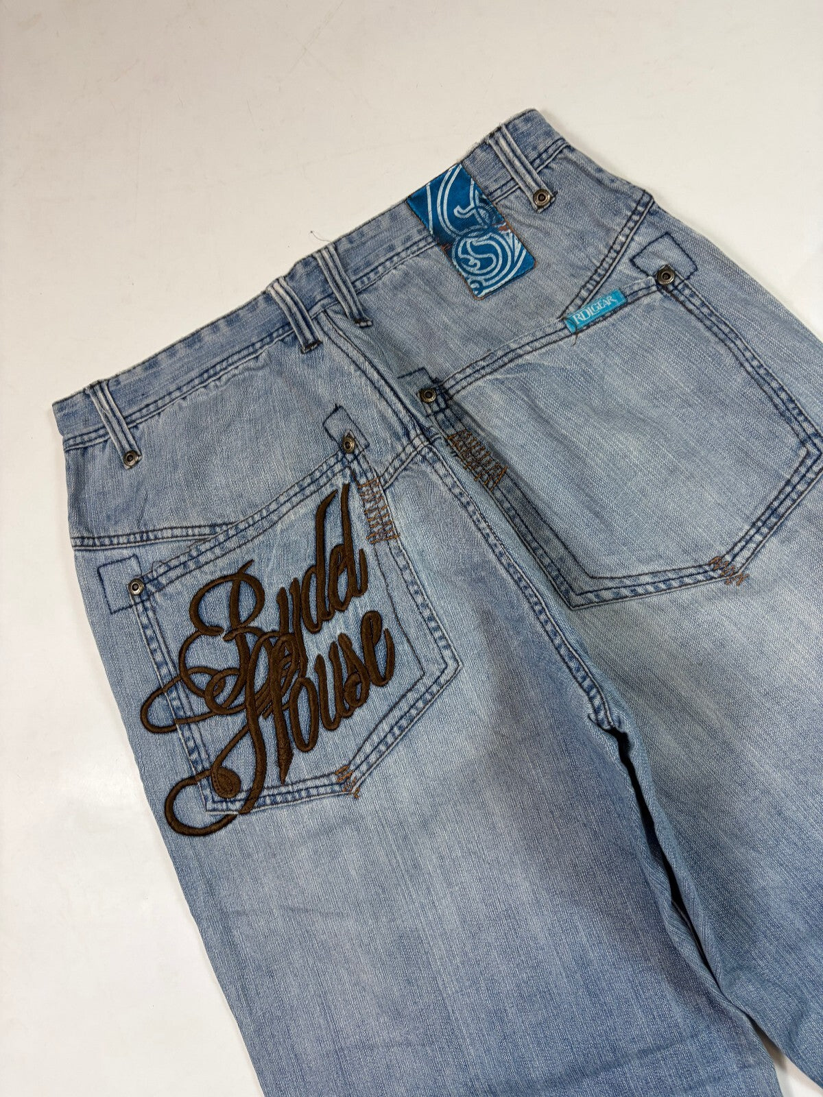 Vintage Y2K Rydel House baggy hip hop jeans (W34)