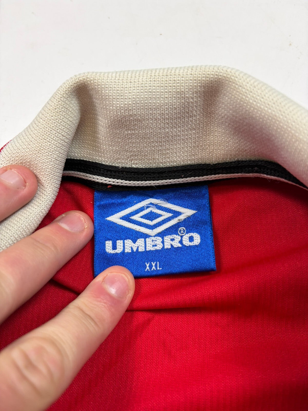 Vintage Manchester United 1998-00 Umbro home football shirt (XXL)
