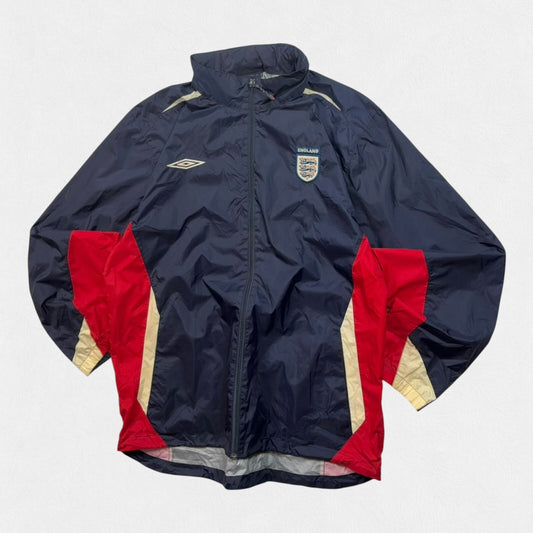 Vintage England 2004-06 Umbro football rain jacket (XL)