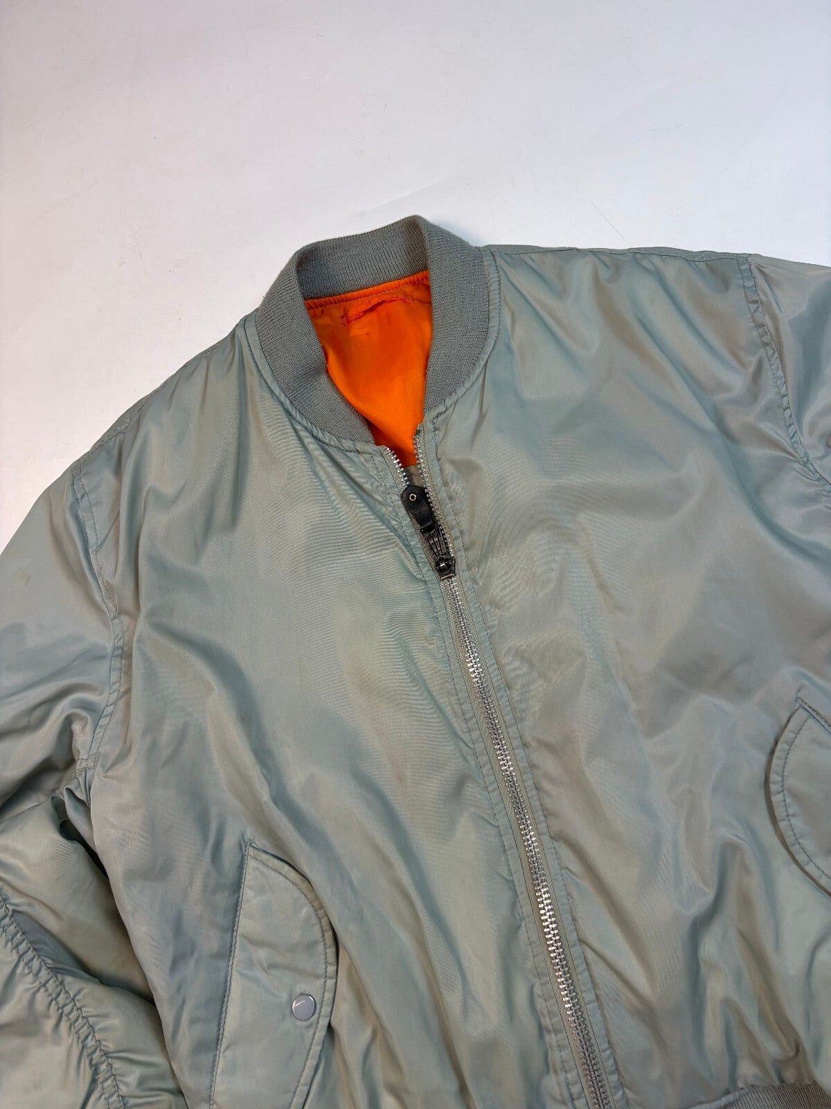 Vintage 90s MA-1 flight bomber jacket (L)