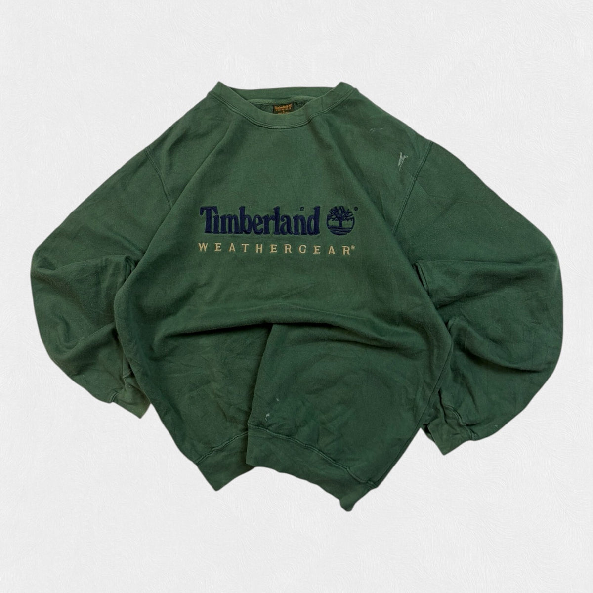 Vintage Timberland weathergear spell out sweatshirt (S)