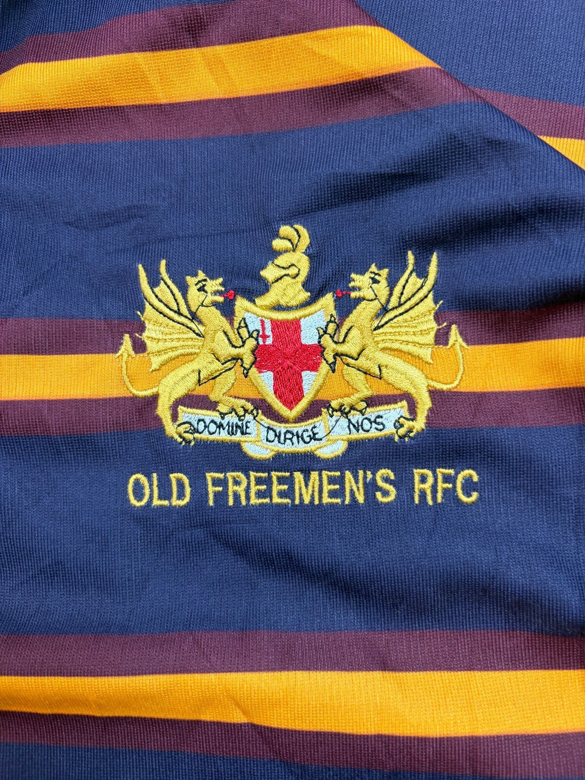 Vintage 90s Old Freemen's match worn rugby union shirt (XXL)