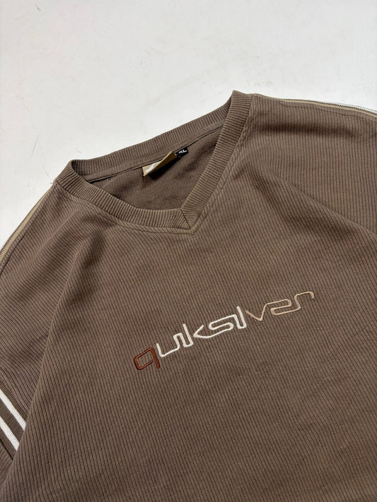 Vintage Y2K Quiksilver spell out sweatshirt (XL)