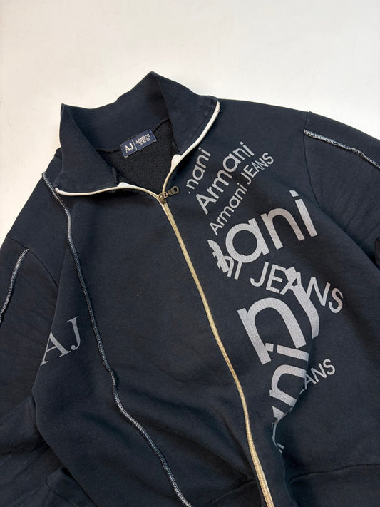 Vintage Y2K Armani Jeans track top (M)