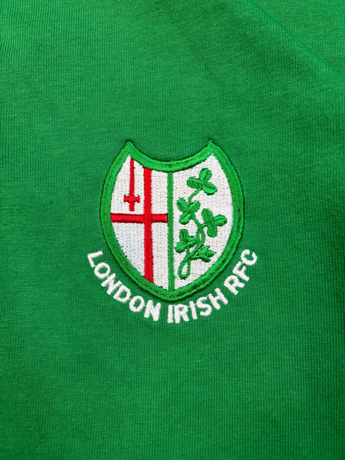 Vintage London Irish 1998/99 Cotton Oxford rugby shirt (L)