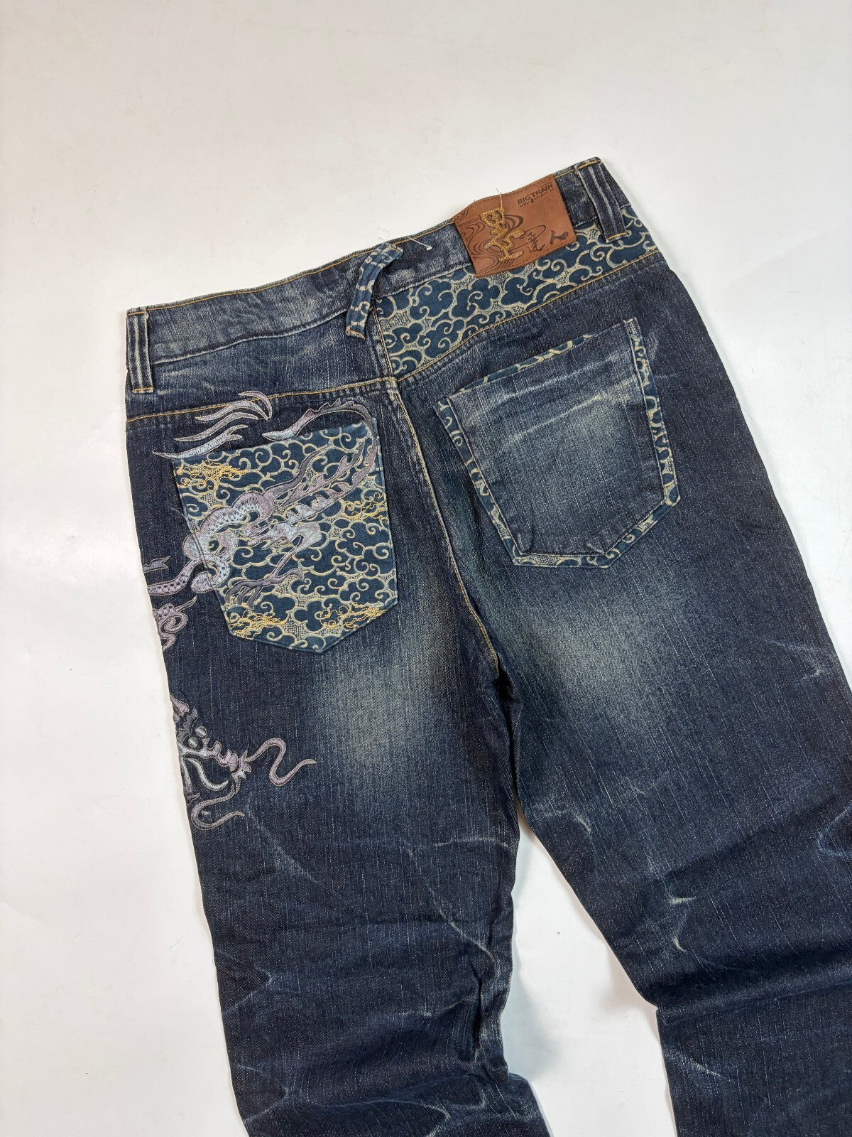 Vintage Y2K Big Train Japanese hip hop jeans (W30)