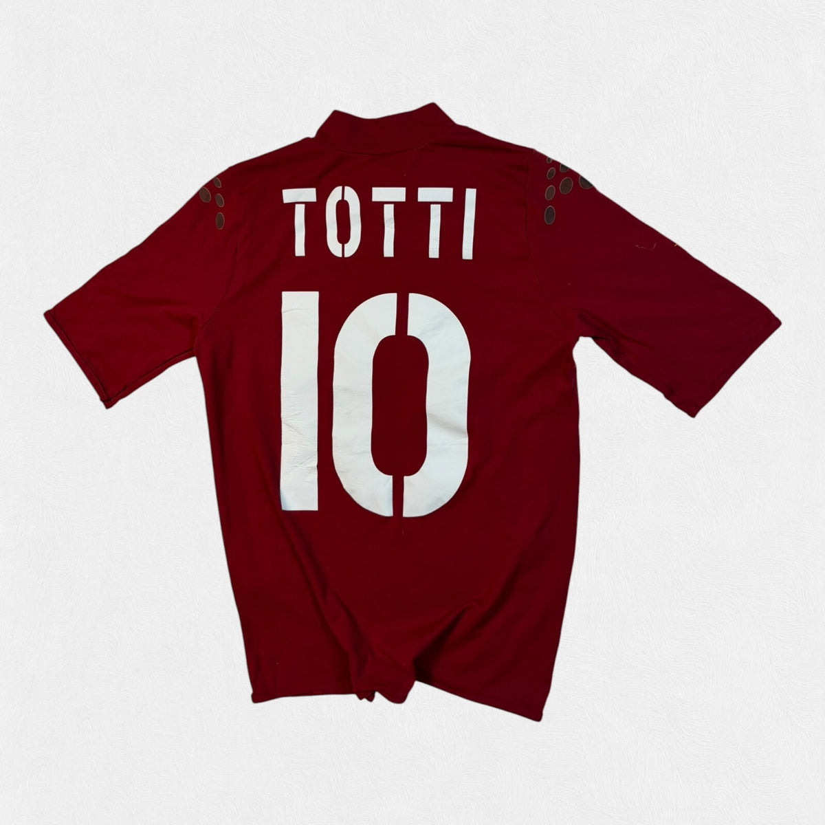 Vintage AS Roma 2003/04 Totti Diadora home football shirt (S)