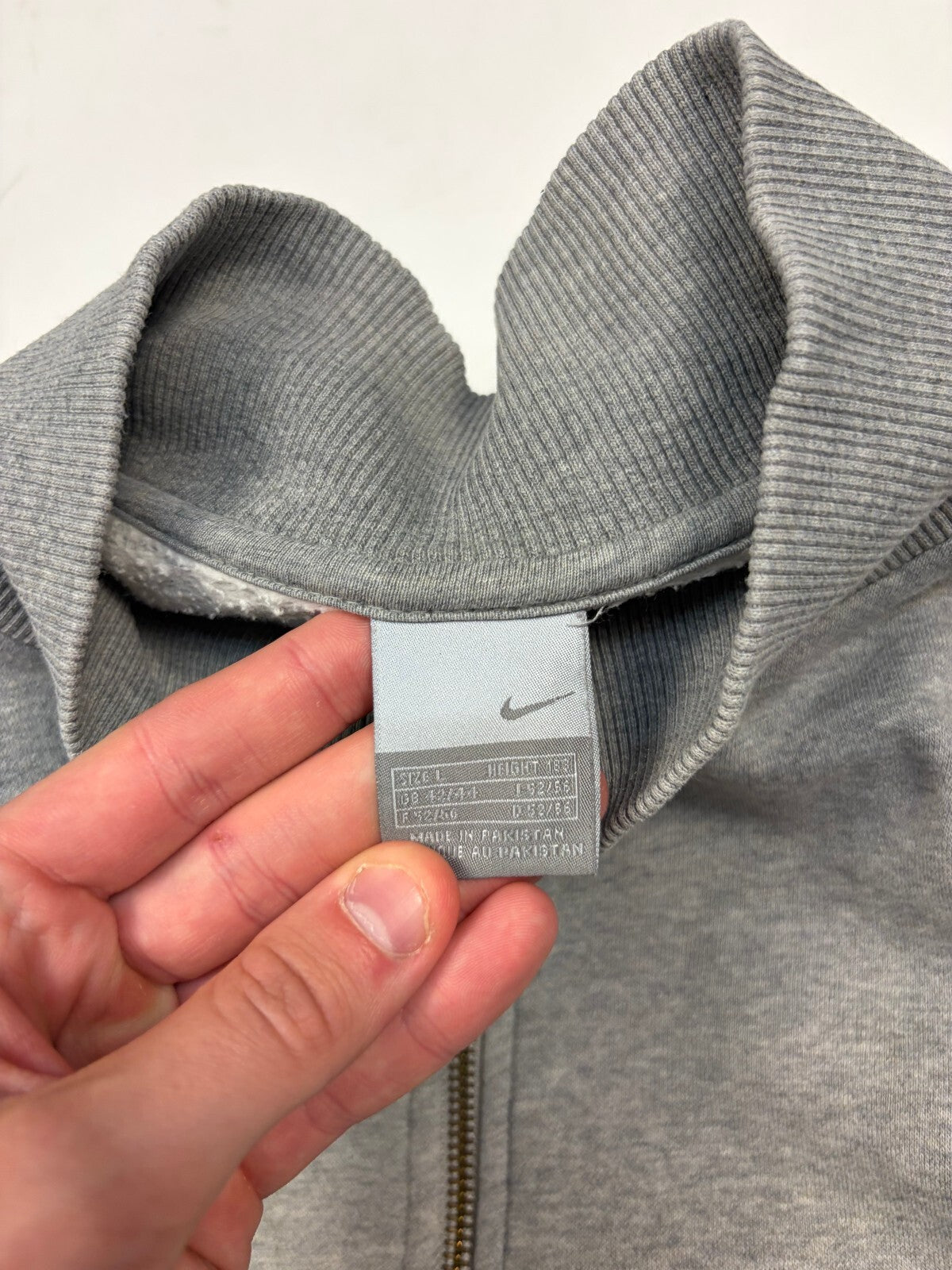 Vintage Y2K Nike mini swoosh track top (L)