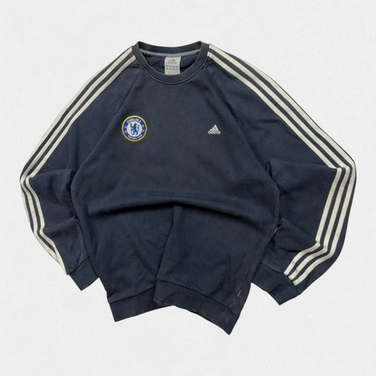 Vintage Chelsea 2006-08 adidas football sweatshirt (M)