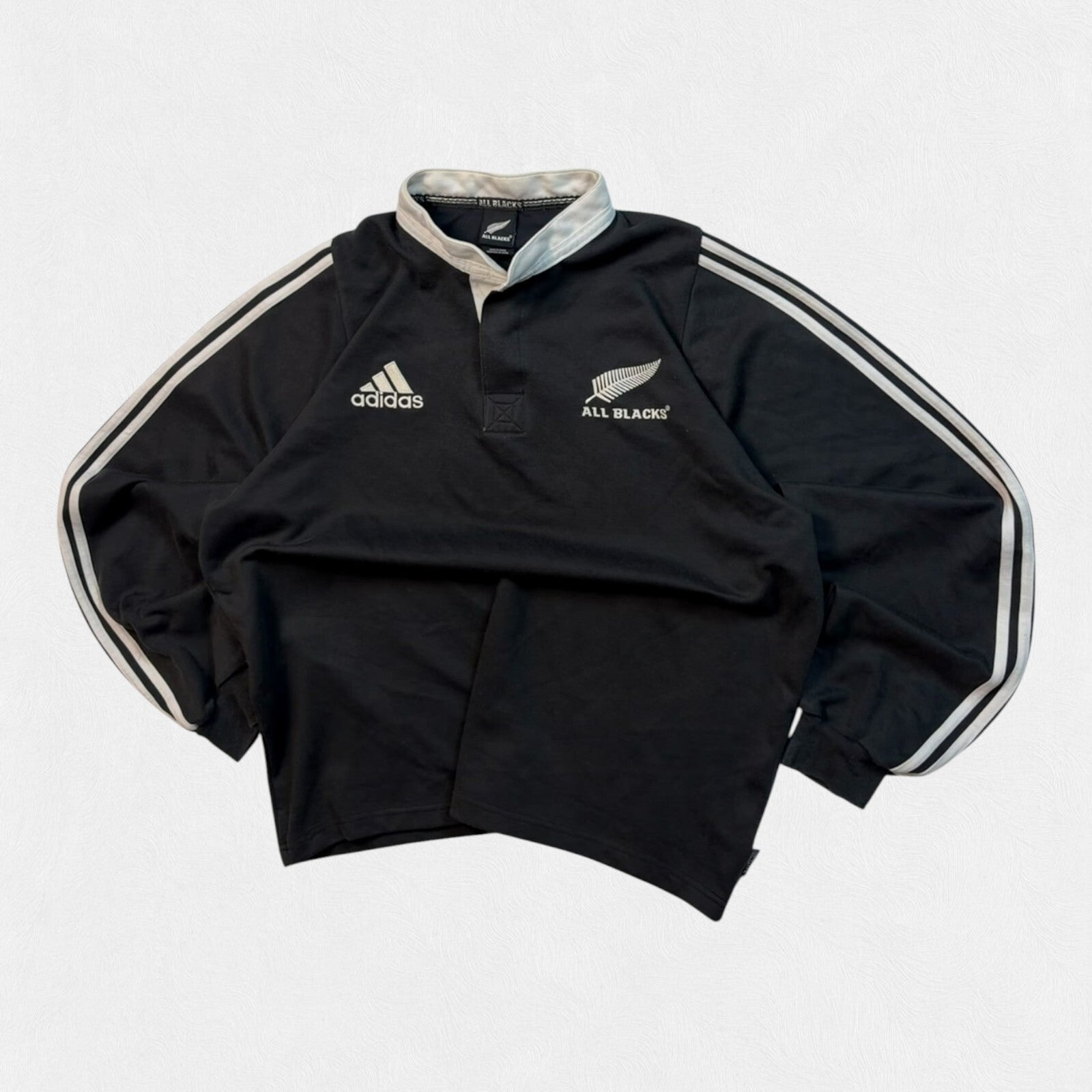 Vintage New Zealand all blacks 2003/04 Adidas rugby shirt (XL)