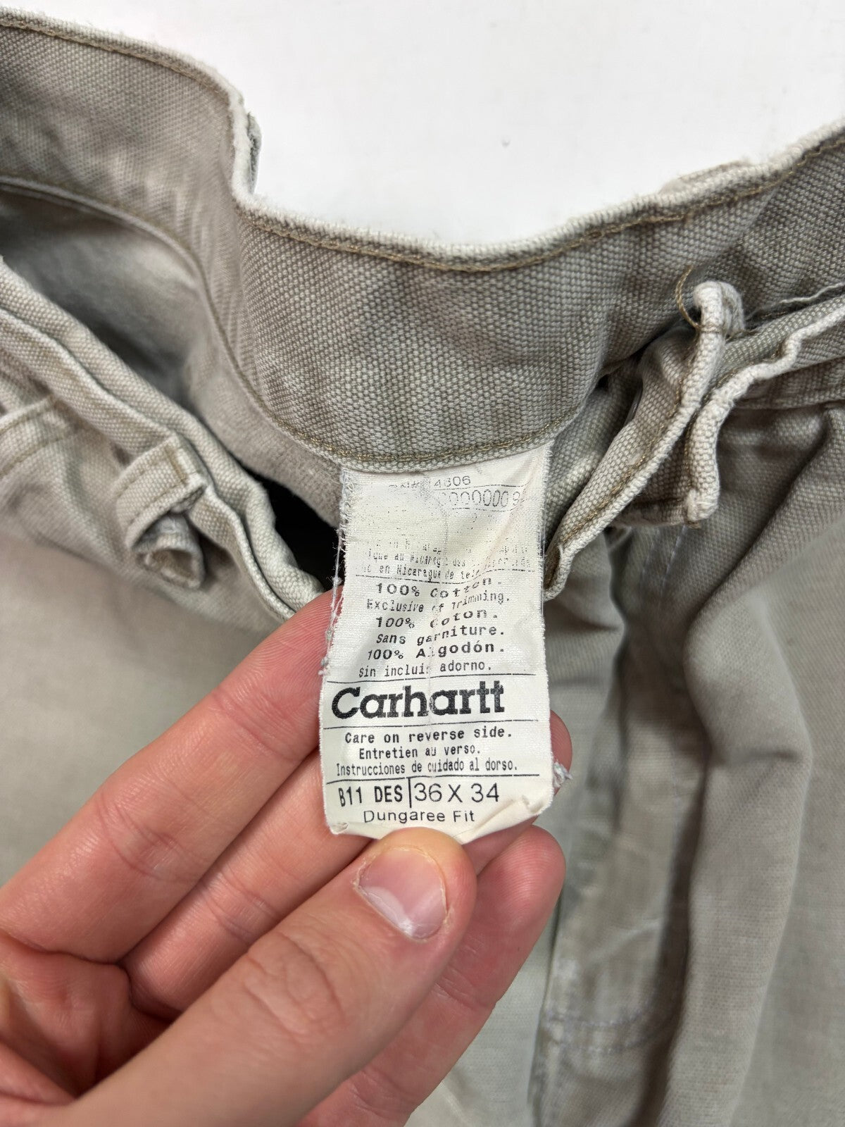 Vintage Y2K Carhartt baggy carpenter pants (W36)