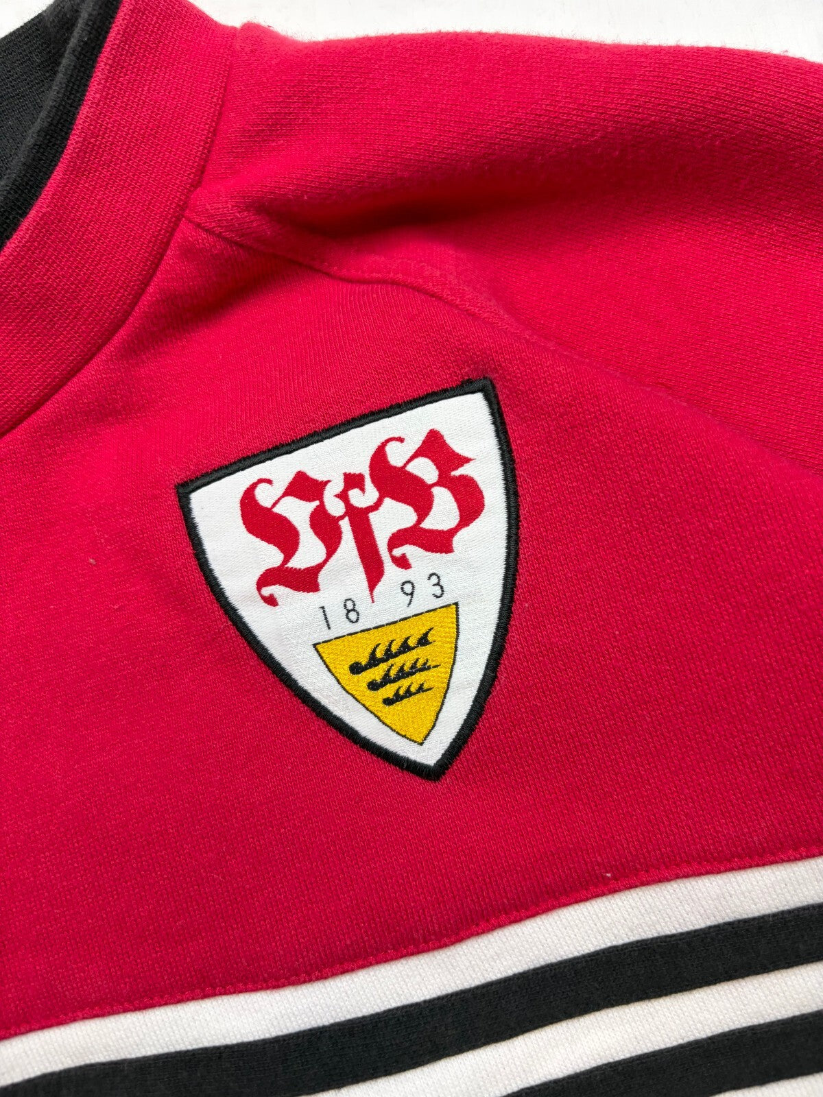 Vintage Stuttgart 1998-00 Adidas football sweatshirt (M)