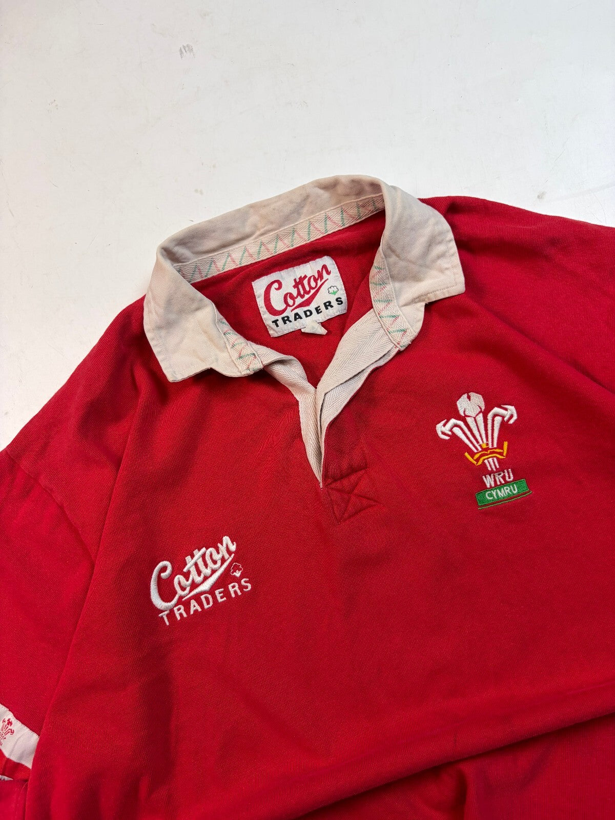 Vintage Wales 1995/96 Cotton Traders rugby shirt (XL)