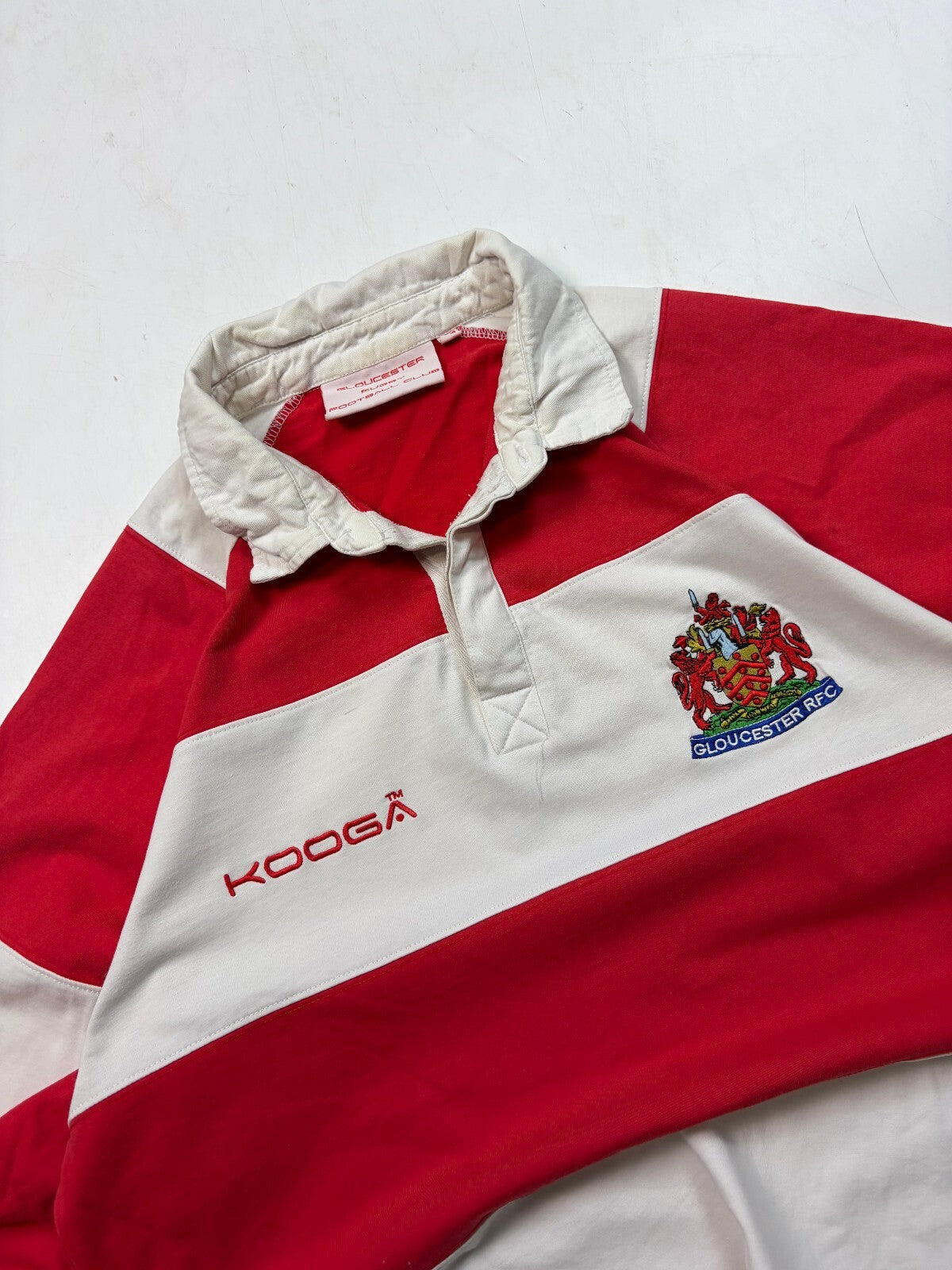 Vintage 2000s Gloucester Kooga rugby shirt (L)