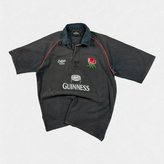 Vintage England Guinness Cotton Traders rugby union shirt (L)