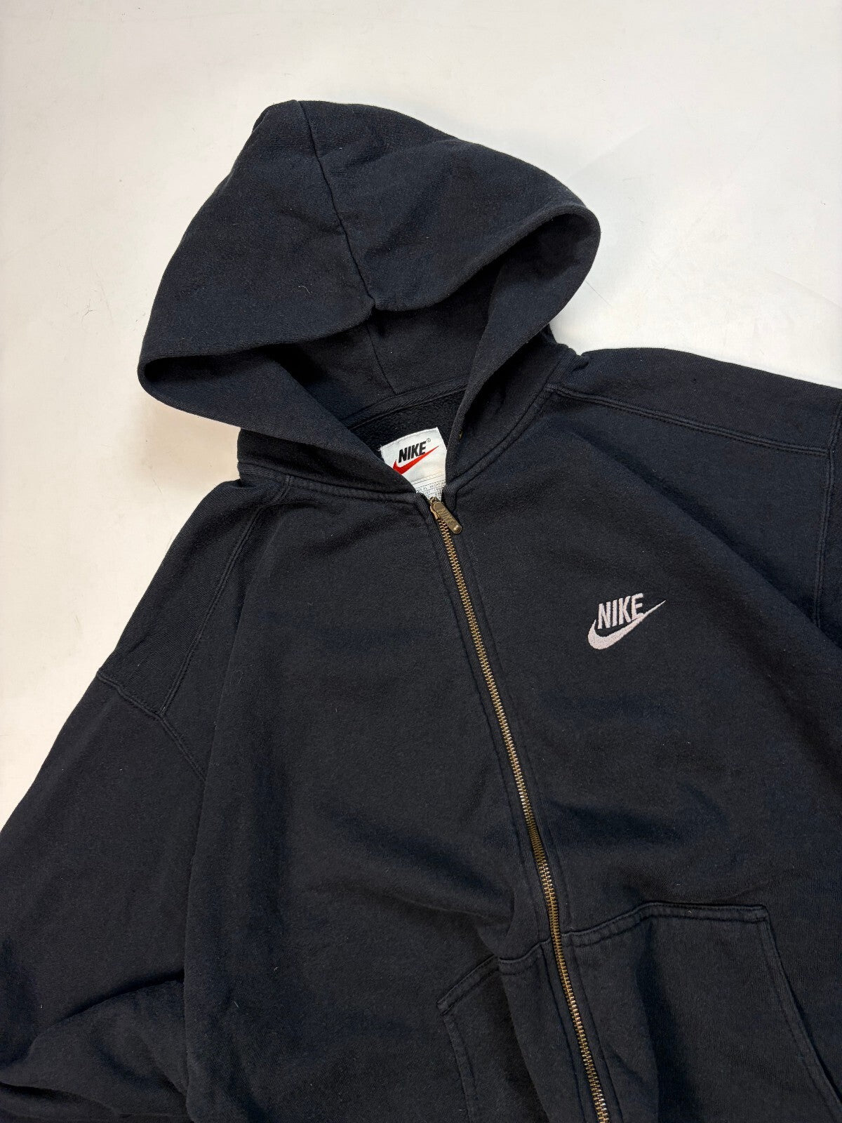 Vintage 90s Nike full zip hoodie (XL)