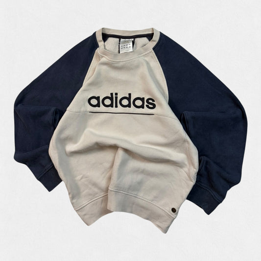 Vintage Y2K adidas spell out sweatshirt (S)