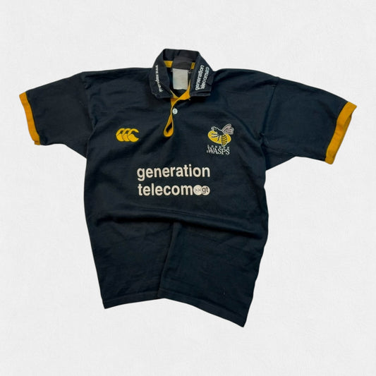 Vintage London Wasps 2003/04 Canterbury rugby union shirt (S)