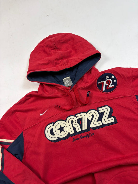 Vintage Nike Cortez spell out hoodie (XL)
