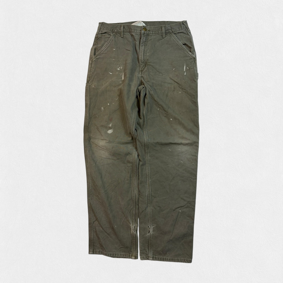 Vintage Carhartt blanket lined baggy carpenter pants (W36)