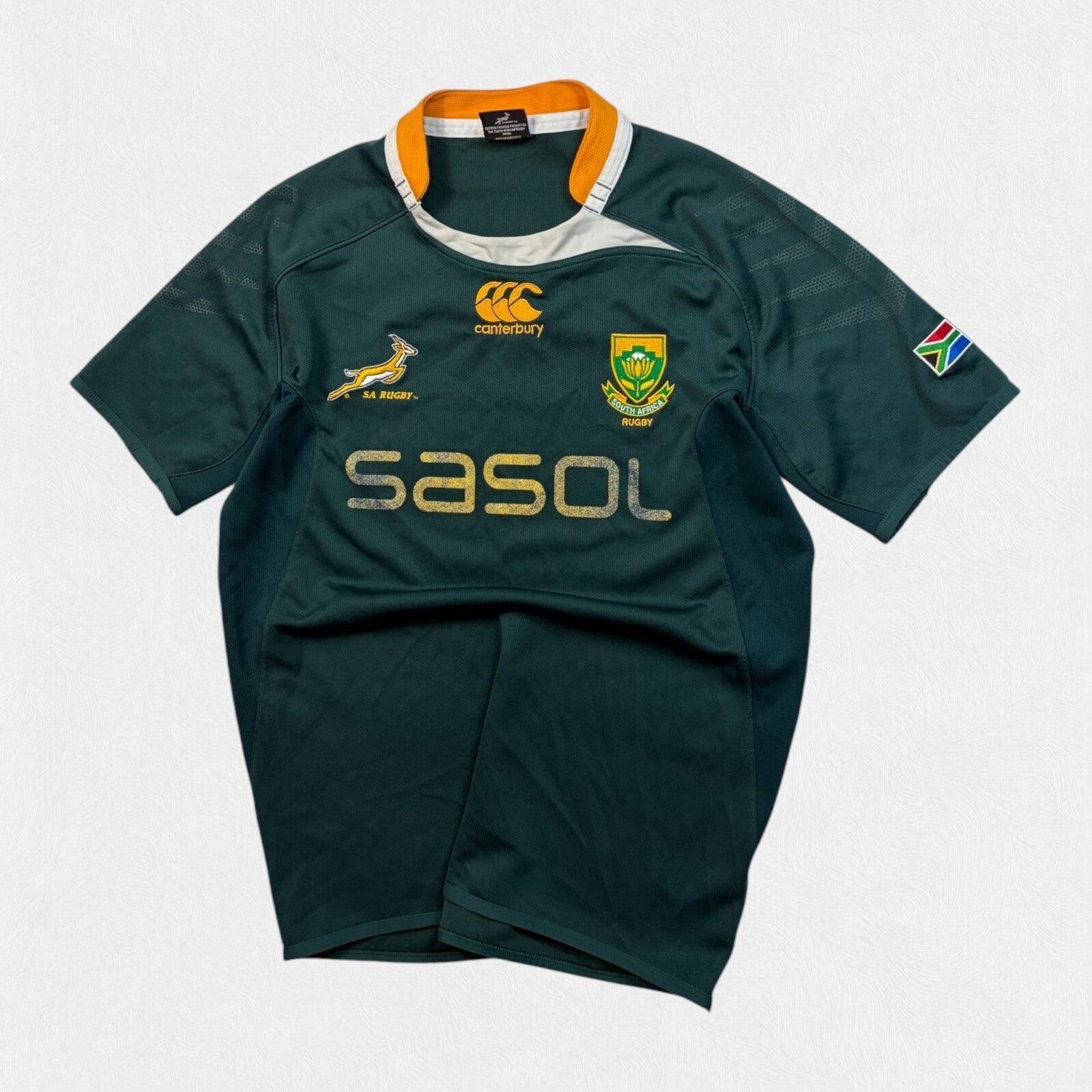 Vintage South Africa 2009/10 Canterbury rugby shirt (L)