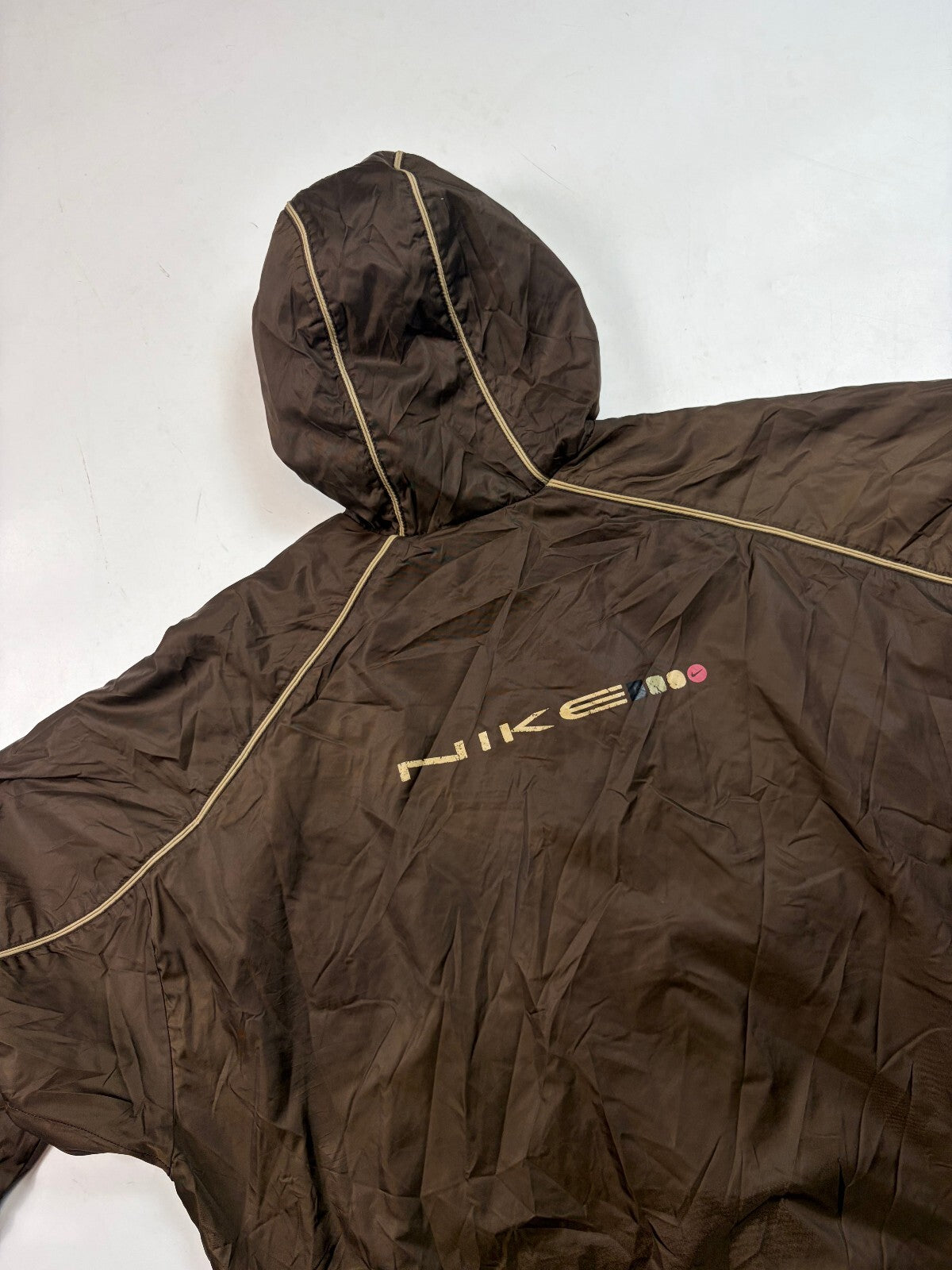 Vintage 90s Nike centre swoosh windbreaker anorak jacket (XL)