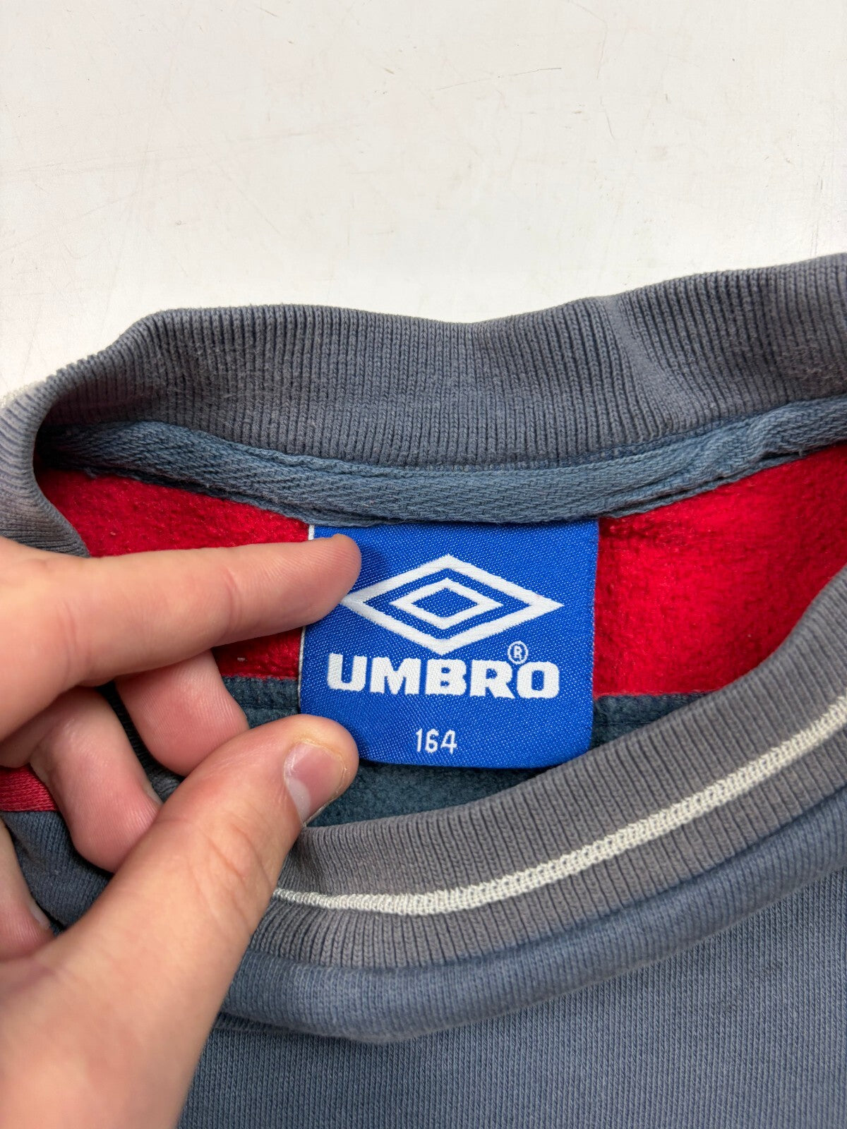 Vintage 90s Ajax Umbro football sweatshirt (S)