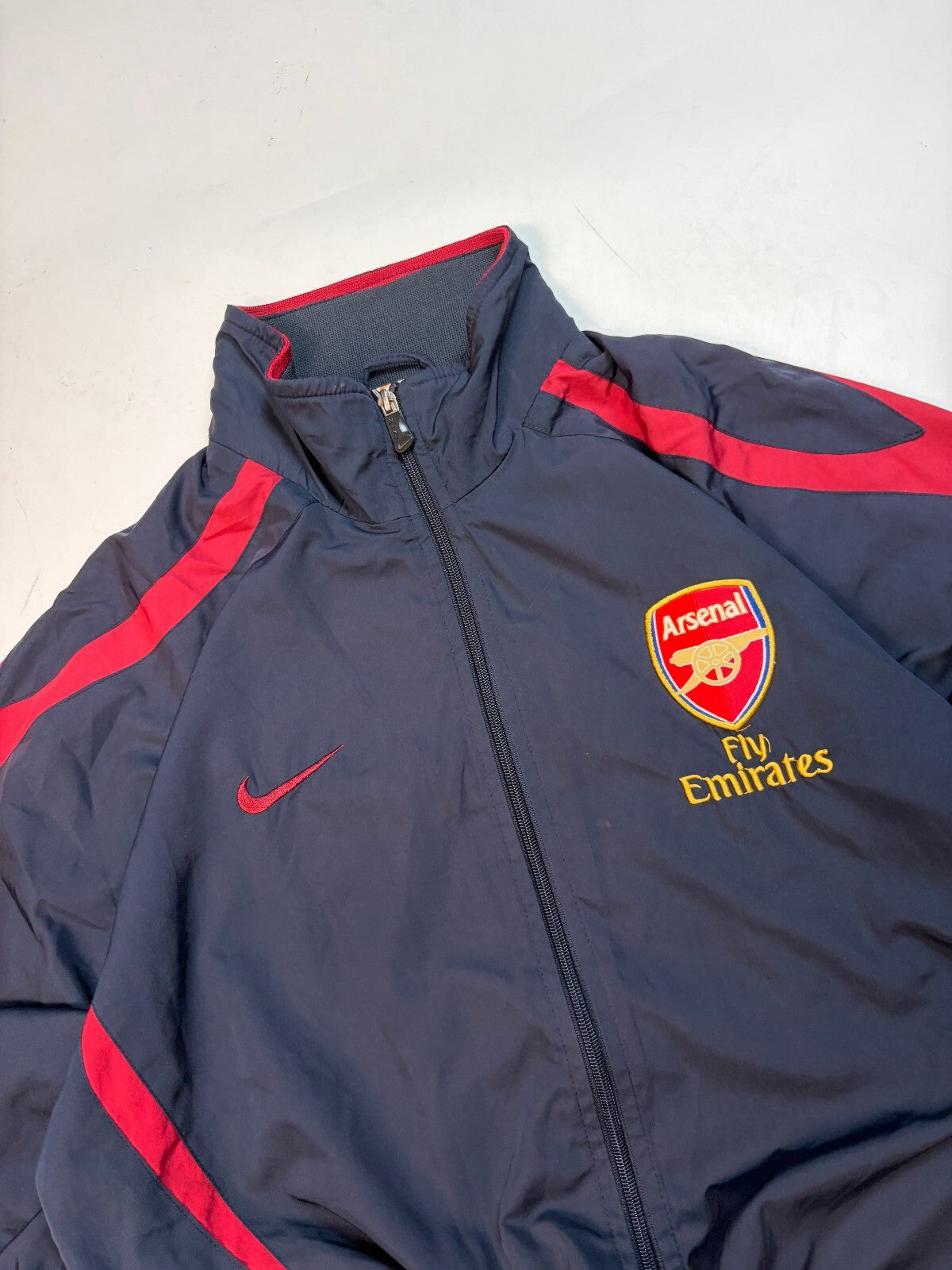 Arsenal 2010/11 Nike football track jacket (L)
