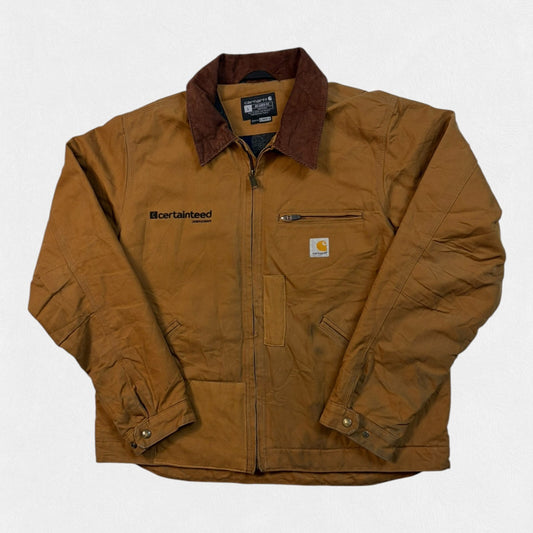 Carhartt collared detroit jacket (L)