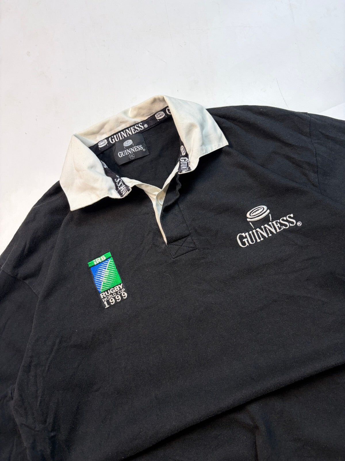 Vintage Guinness 1999 rugby world cup rugby shirt (XL)